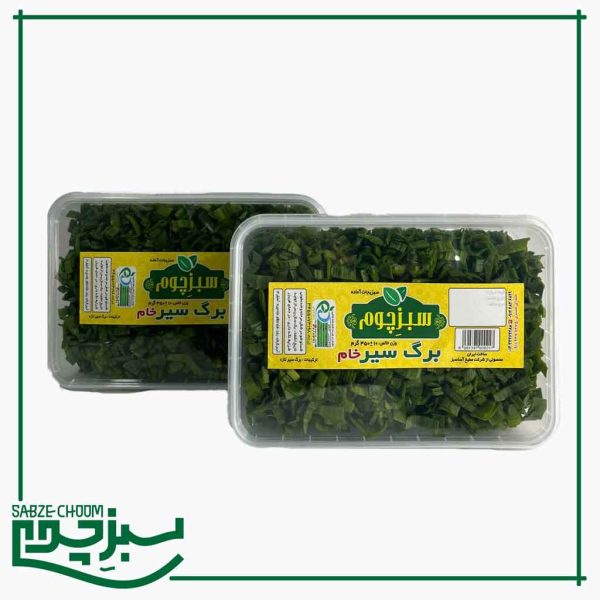 برگ سیر خام(300 گرمی)